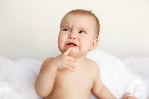 A Crying Naked Baby Boy