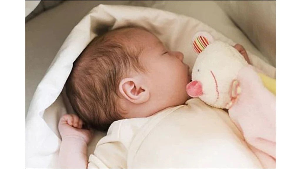 A baby who has entered into the adult-like pattern