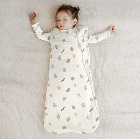 Bamboo Quilted Sleeveless Baby Sleep Sack TOG 1.0 - Undersea