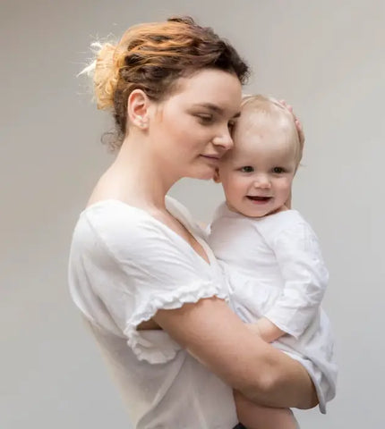 Beautiful-Mom-Holding-Baby-Girl