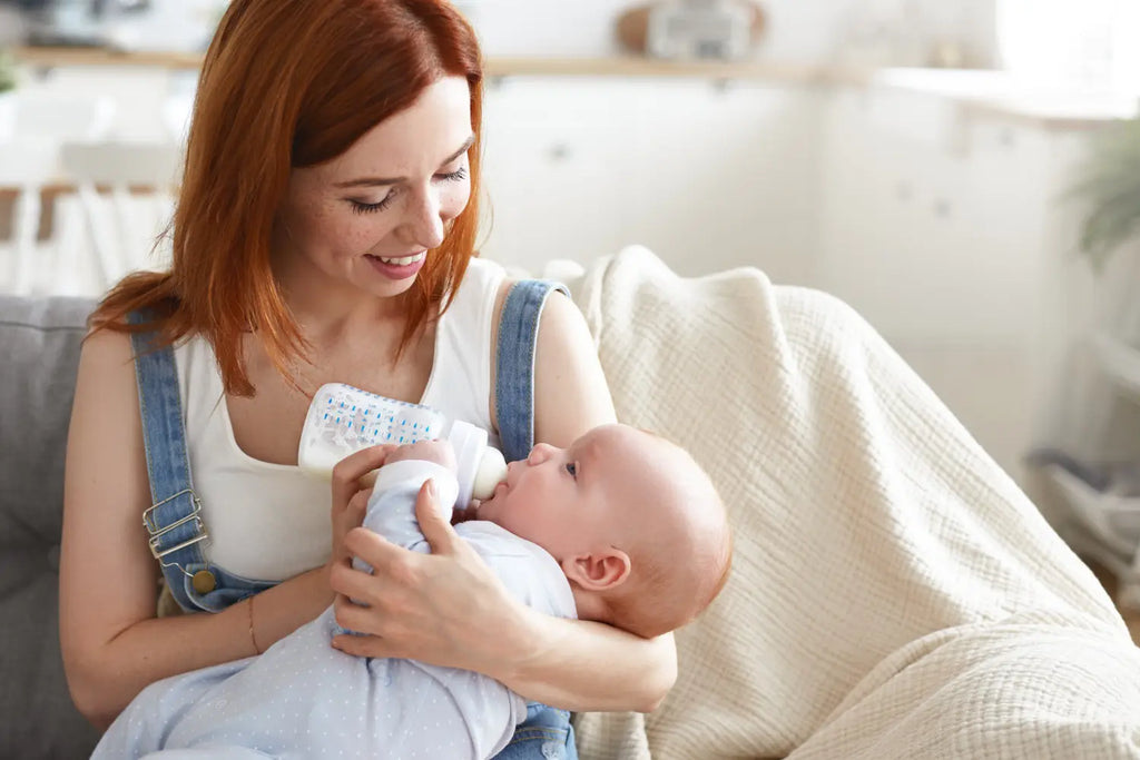 Beautiful mother with her baby