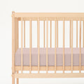 Baby Organic Cotton GentleNote Crib Sheet Dusty pink