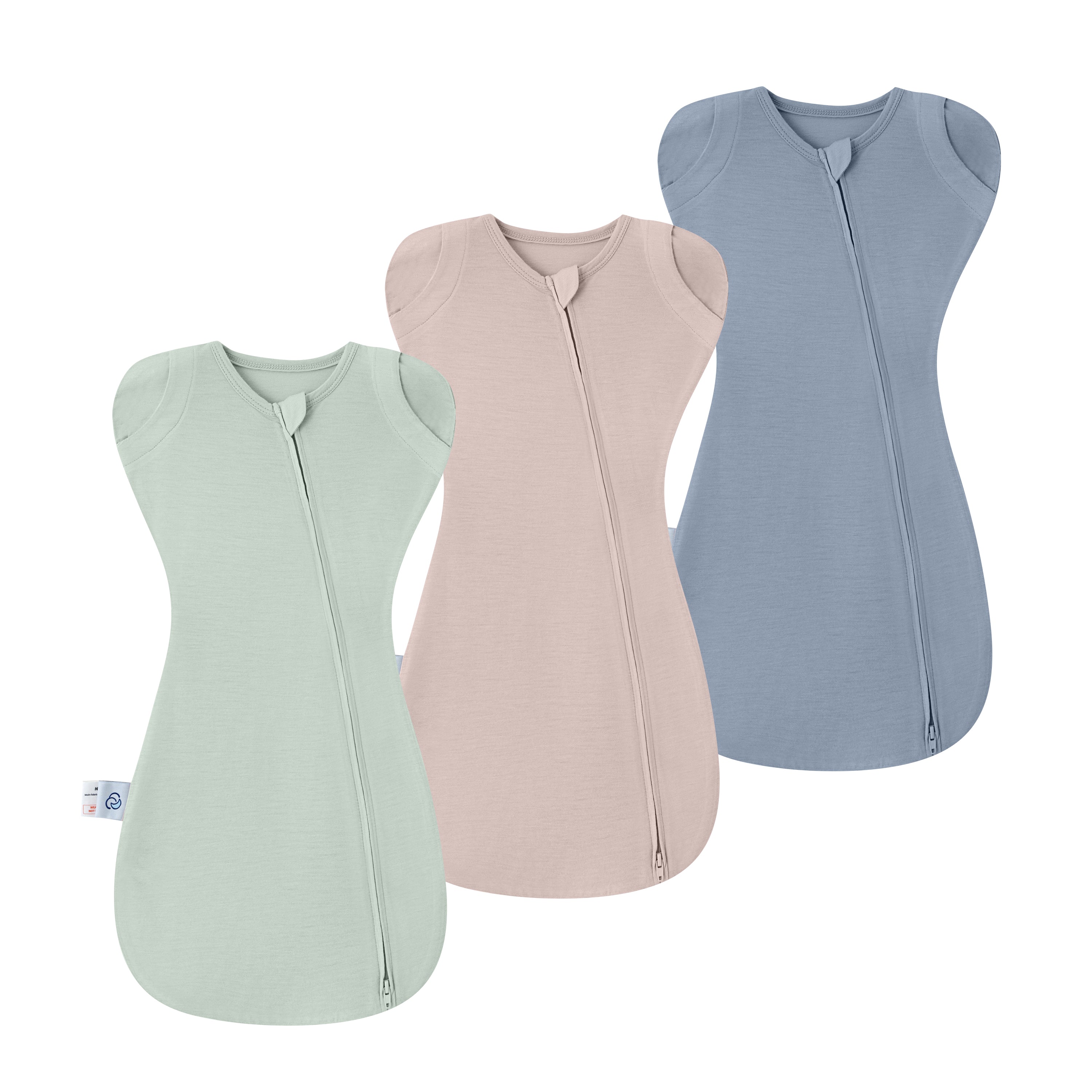 ClimaCuddle™ Swaddle 2-in-1 0.5 TOG 3-Pack Bundle- Merino Wool & Rayon Bamboo