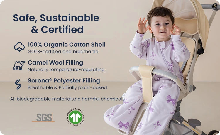 From Sleep Sack to Sleep Suit 3-in-1