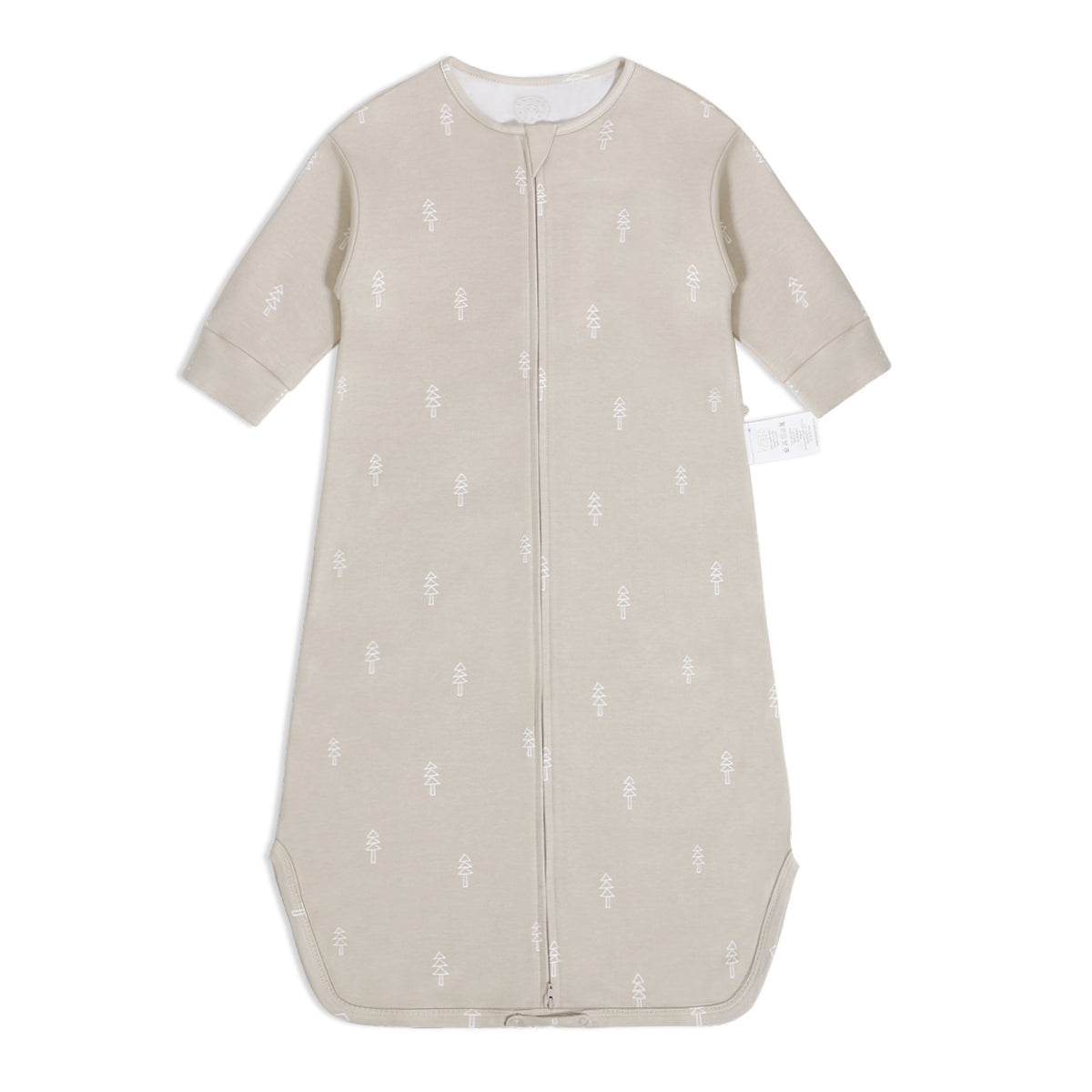 Front Opening Long Sleeve Sleep Sack 0.5 TOG - Pine