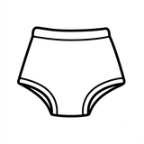 Diaper only