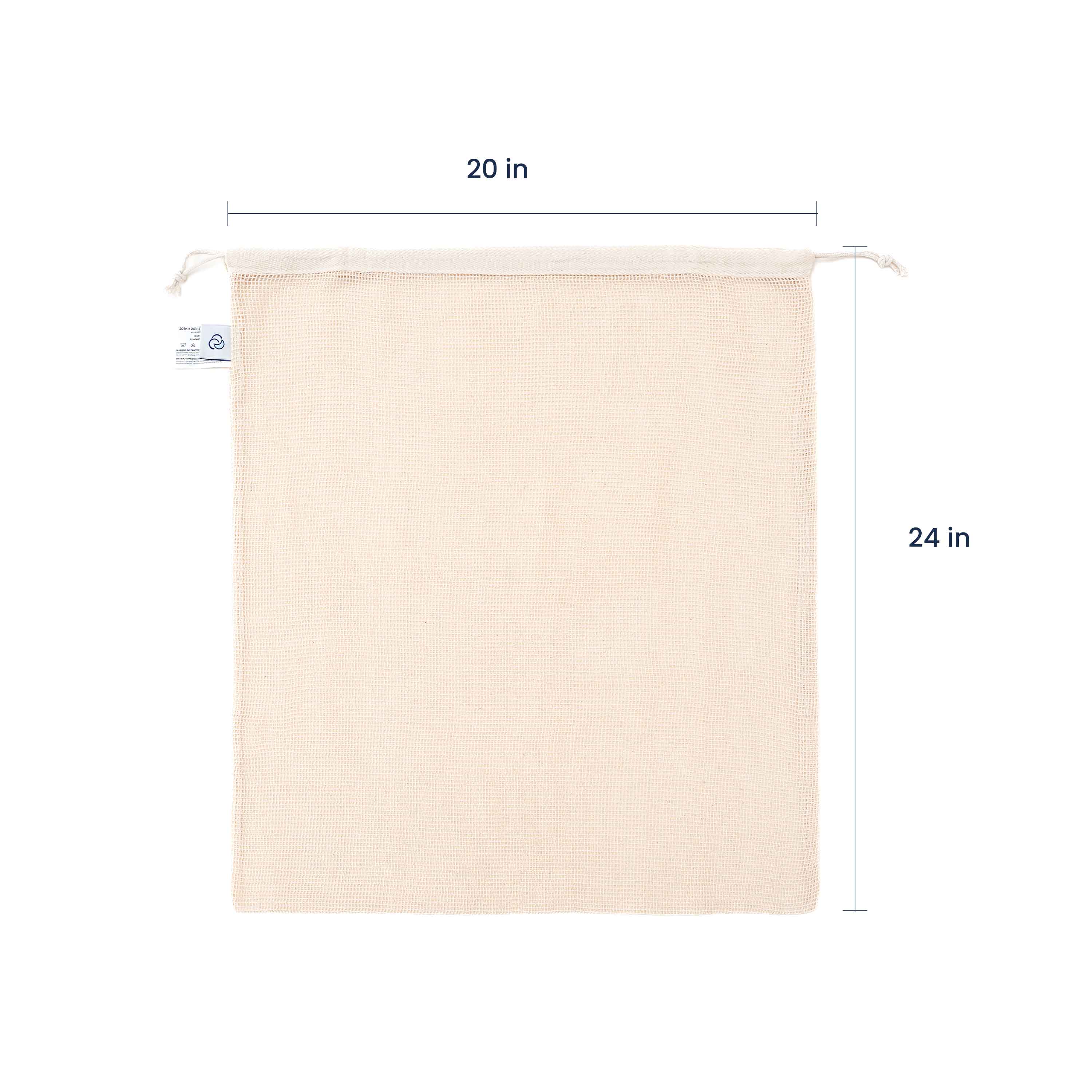 Kaiya Baby Cotton Mesh Laundry Bag -L