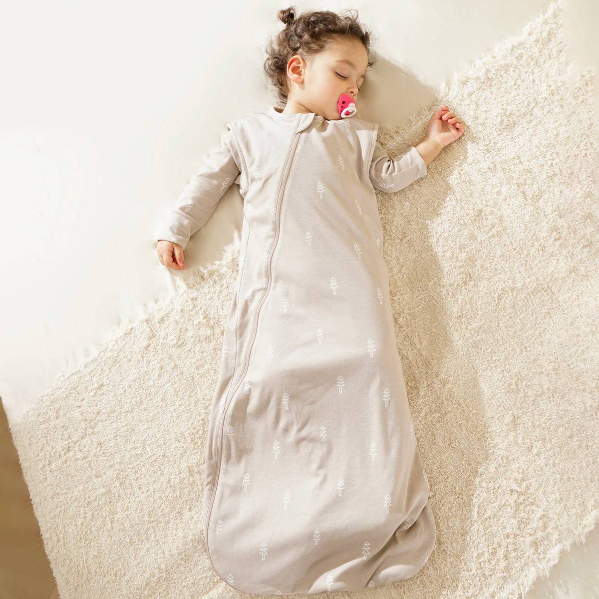 Organic Sleeveless Sleeping Sacks For Toddlers 1.0 TOG - 3 Pack