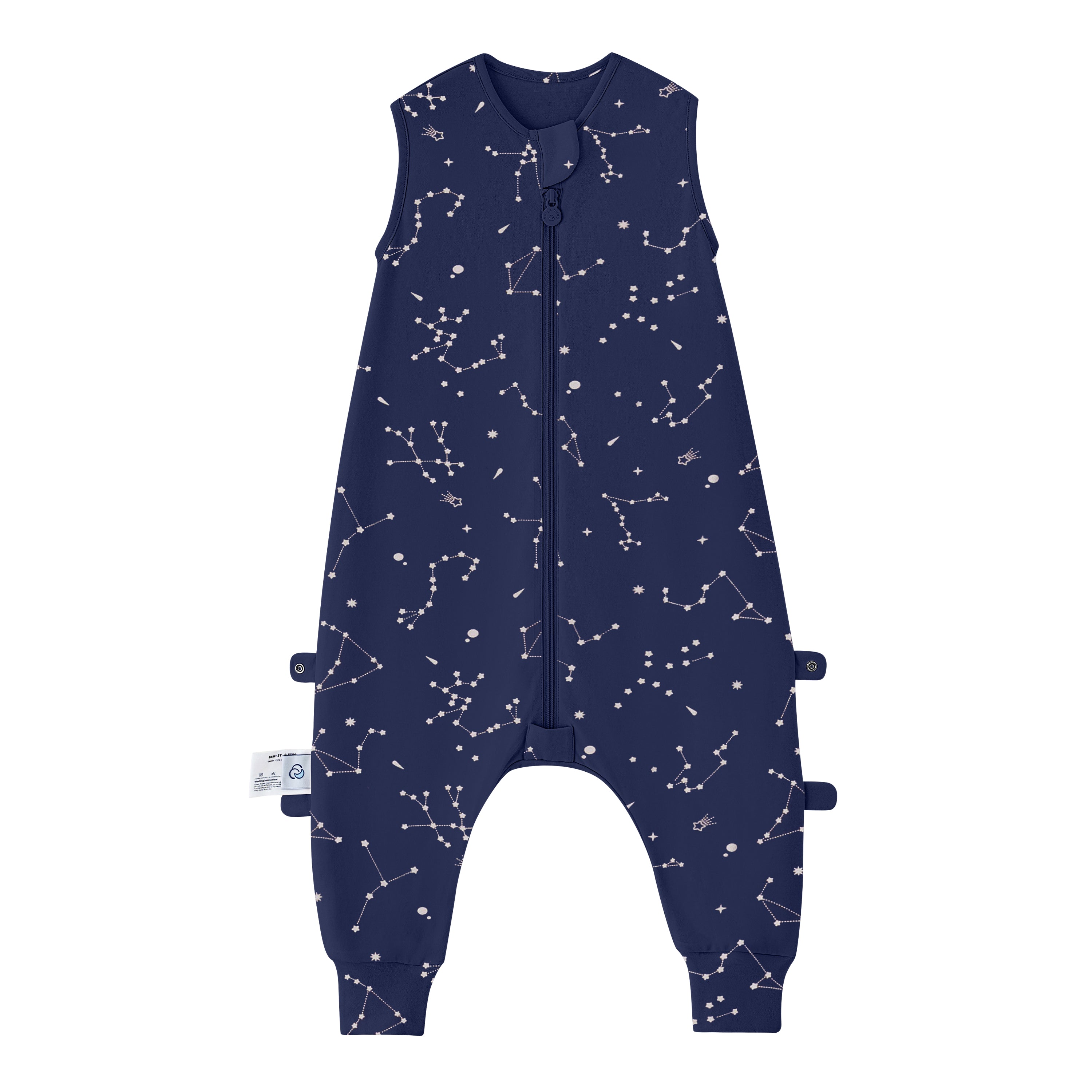 Sleeveless Sleep Sack Walker 0.5 TOG - Organic Cotton - Constellation