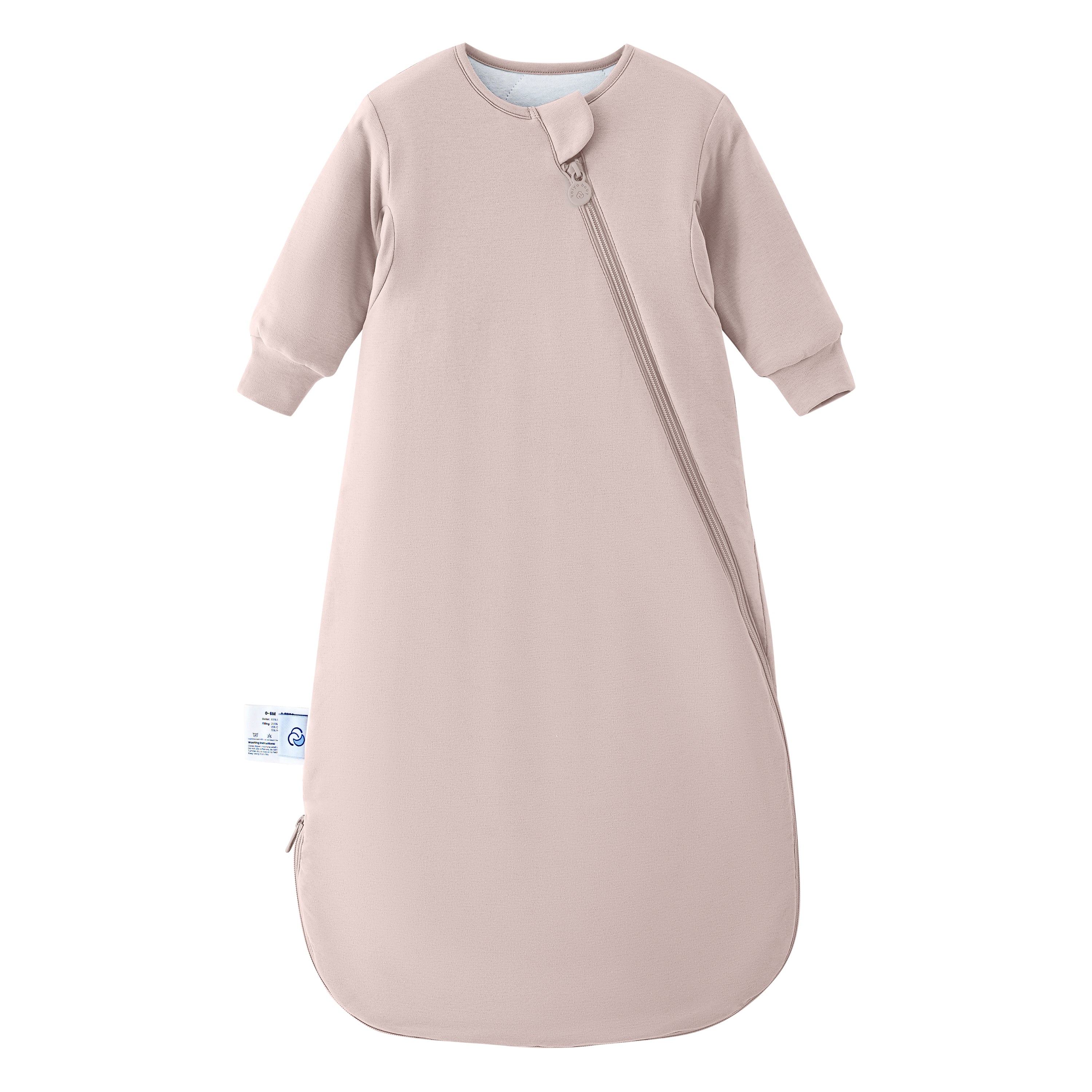 Winter Long Sleeve Sleep Sack 3.5 TOG - Organic Cotton & Camel Wool Bundle- Pink