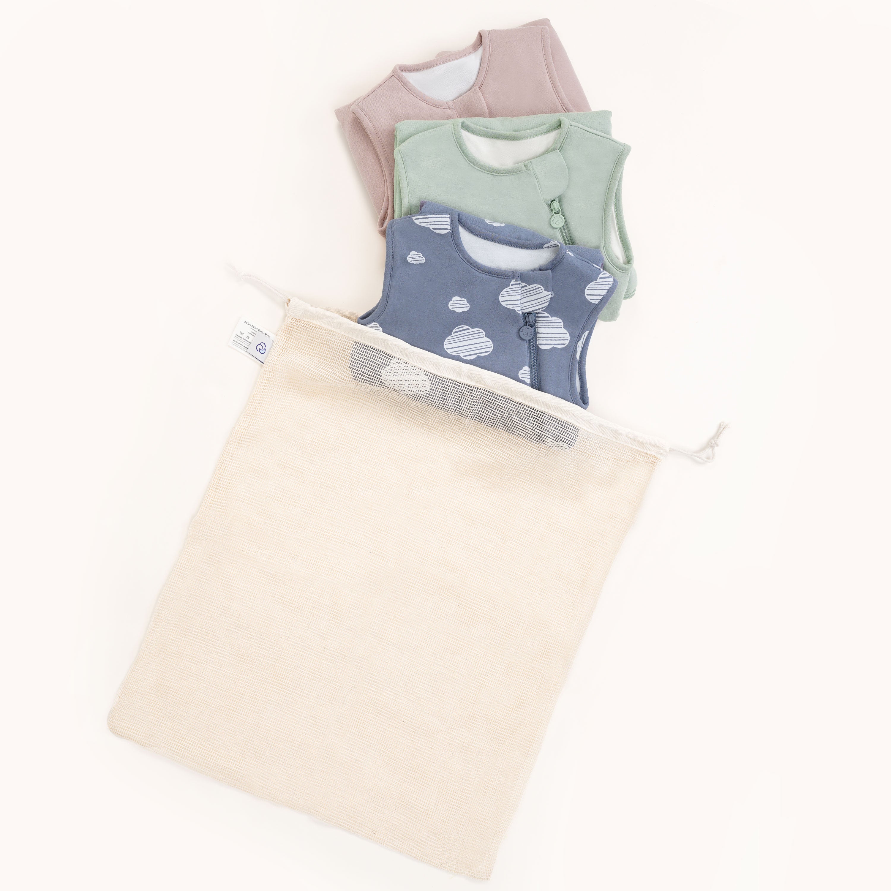 Kaiya Baby Cotton Mesh Laundry Bag