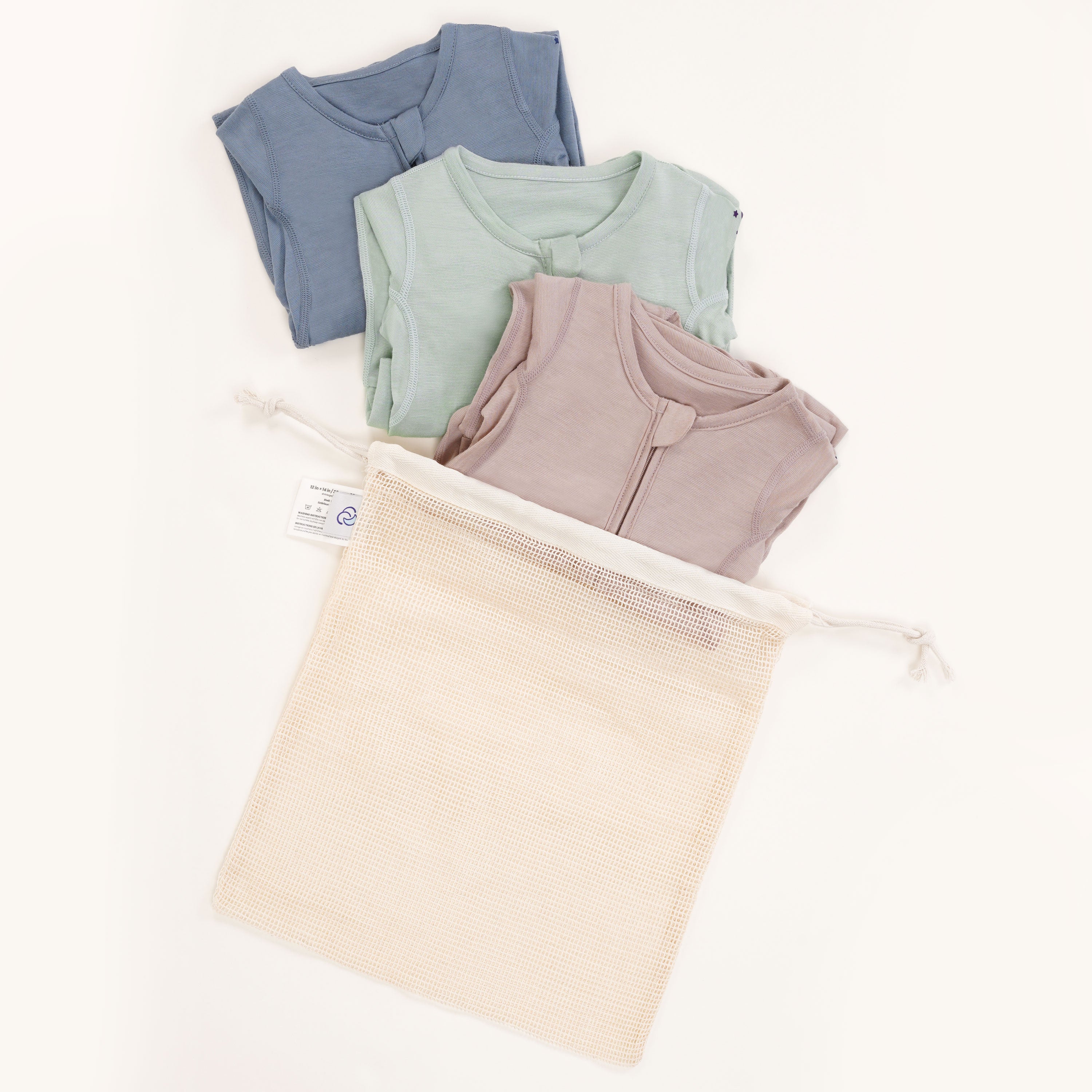 Kaiya Baby Cotton Mesh Laundry Bag