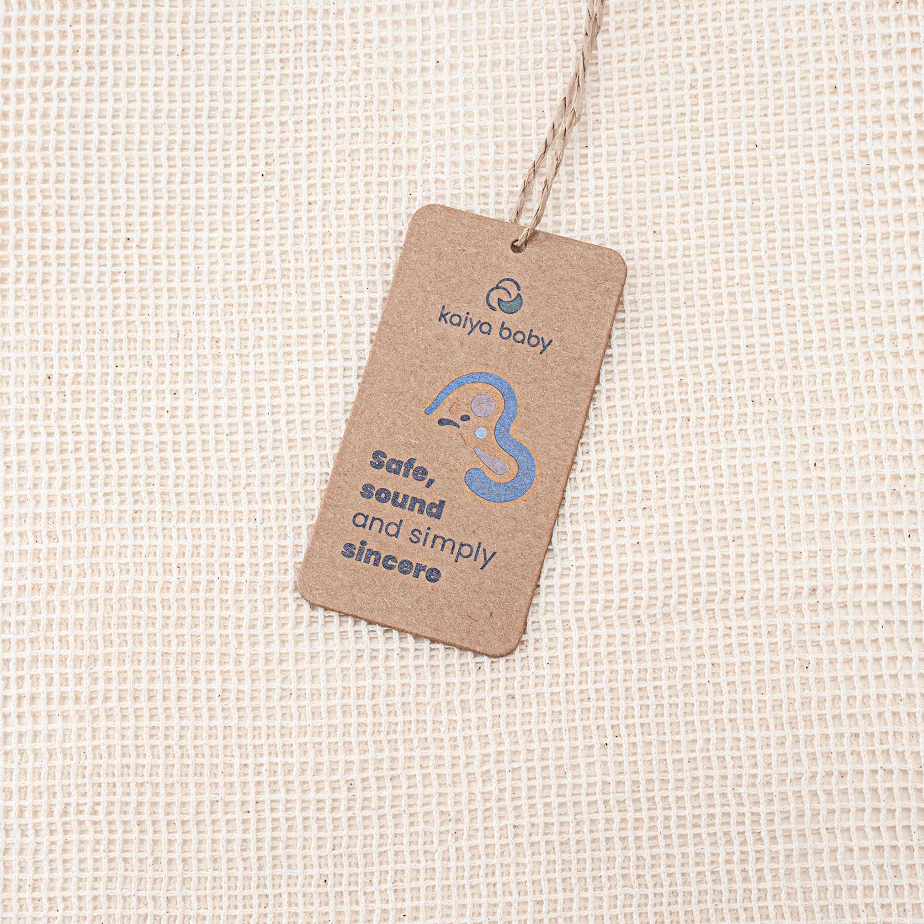 Kaiya Baby Cotton Mesh Laundry Bag -S+L