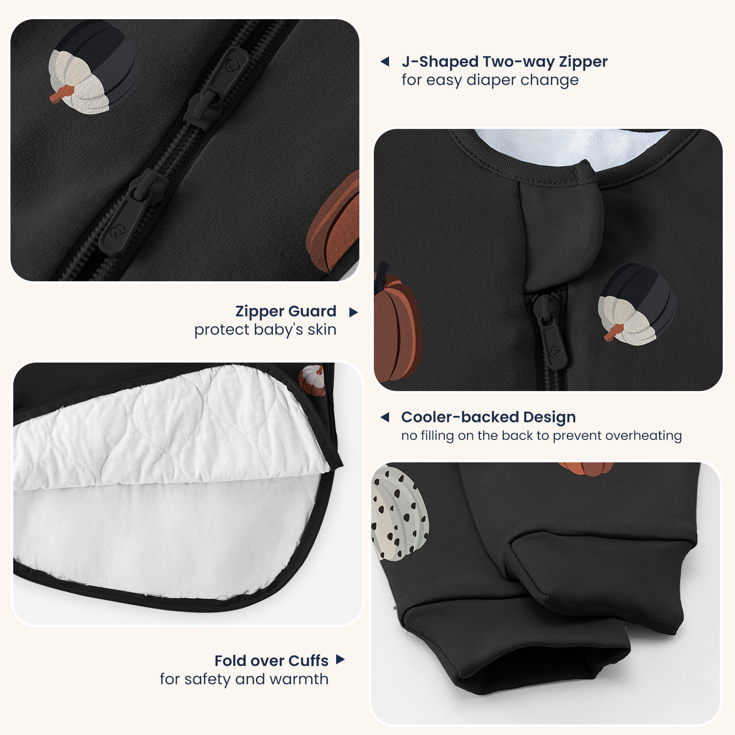 all-season-long-sleeve-sleep-sack-1-0-tog-organic-cotton-camel-wool-pumpkin-dots-design