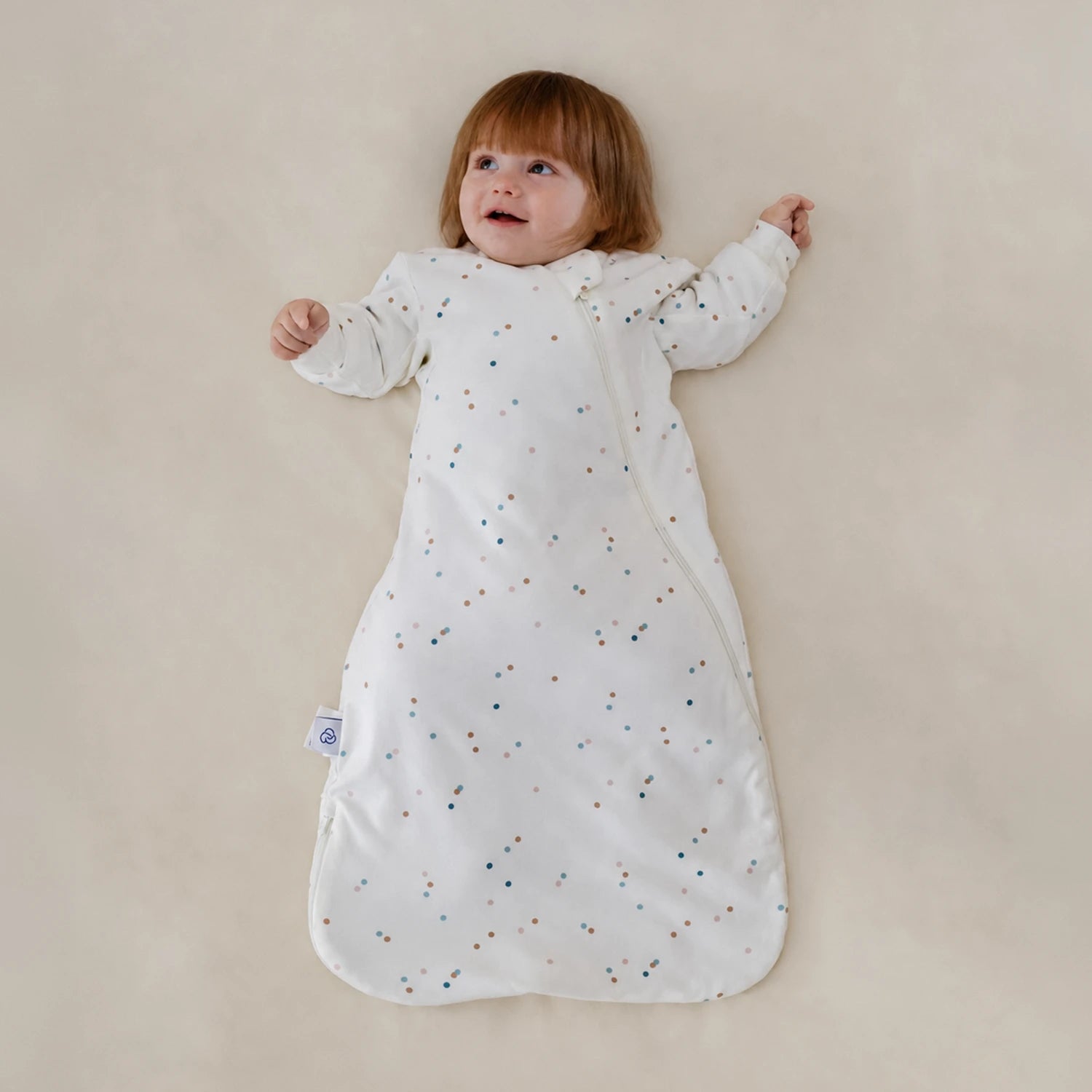 all-season-long-sleeve-sleep-sack-1-0-tog-organic-cotton-camel-wool-spark-dots