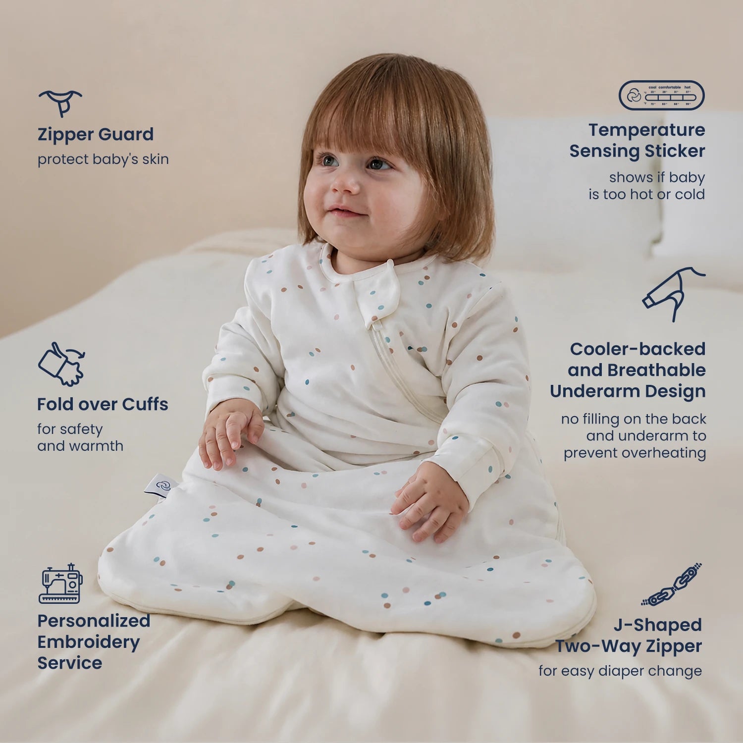 all-season-long-sleeve-sleep-sack-1-0-tog-organic-cotton-camel-wool-spark-dots