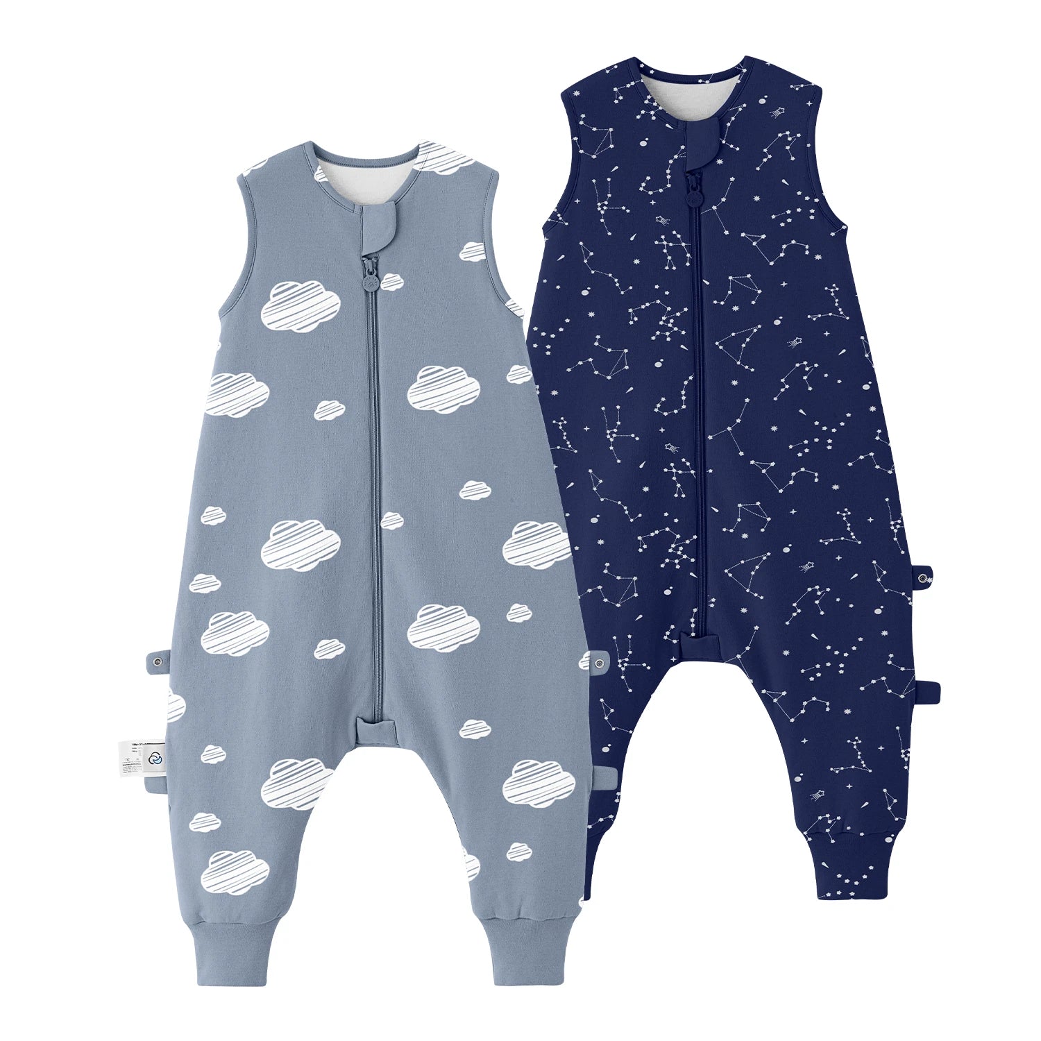 all-season-sleeveless-sleep-sack-walker-2-pack-1-0-tog-organic-cotton-camel-wool-blue-sky-constellation