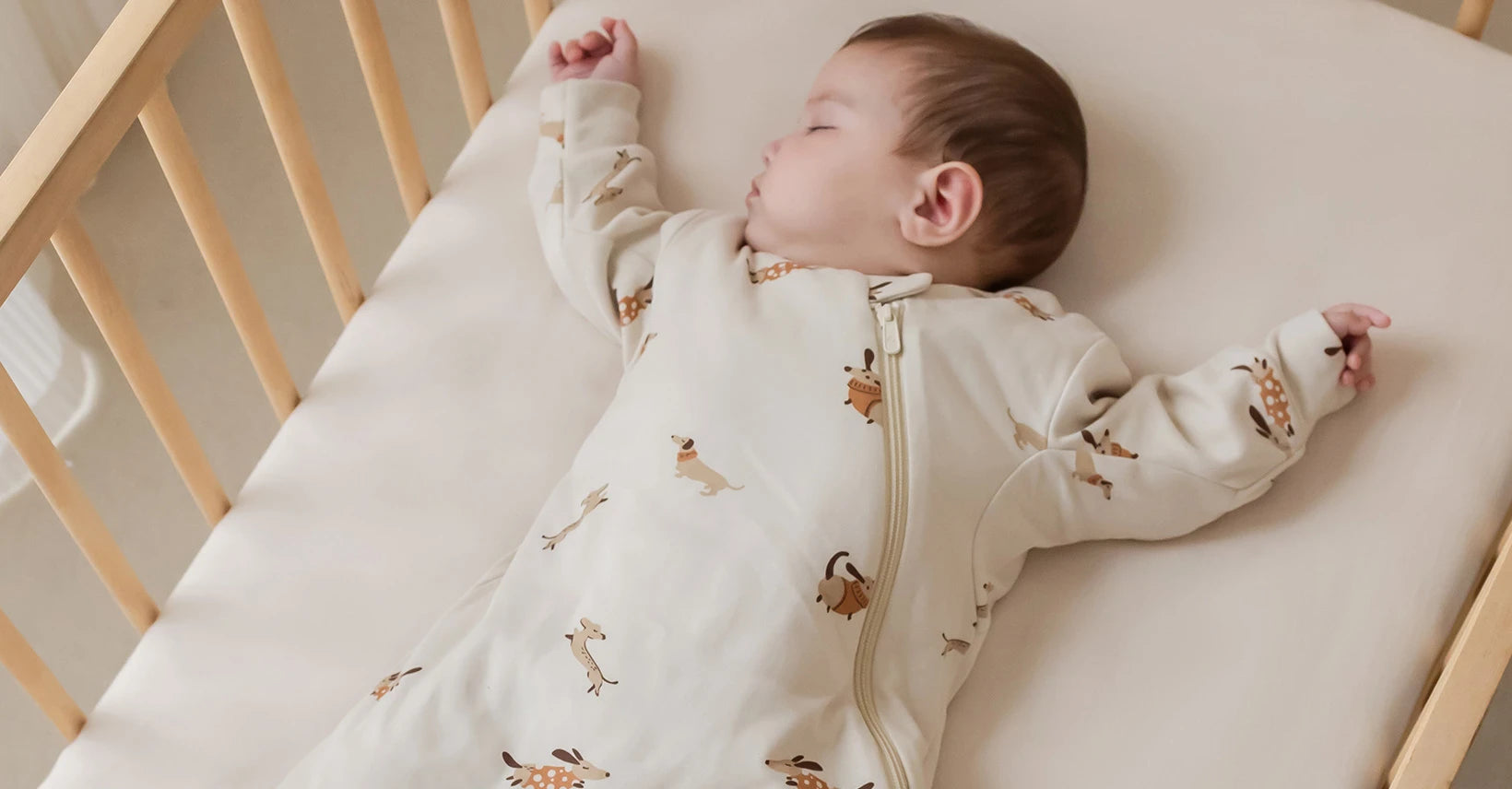 1.0 TOG sleep sack for warmer nights
