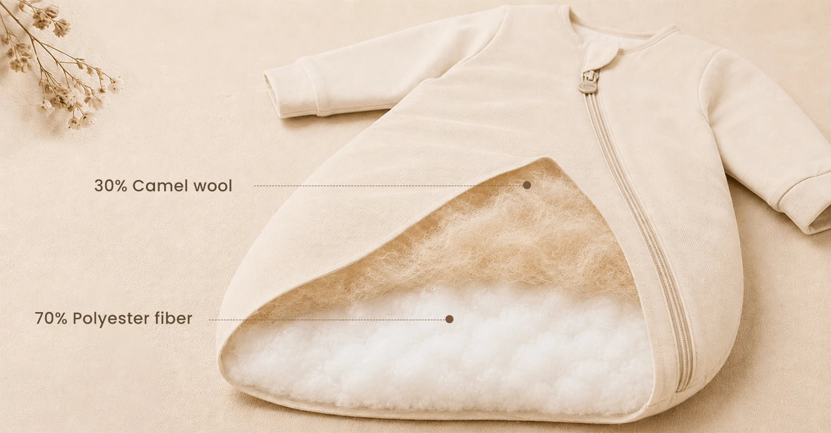 Kaiya baby sleep sack and premium material