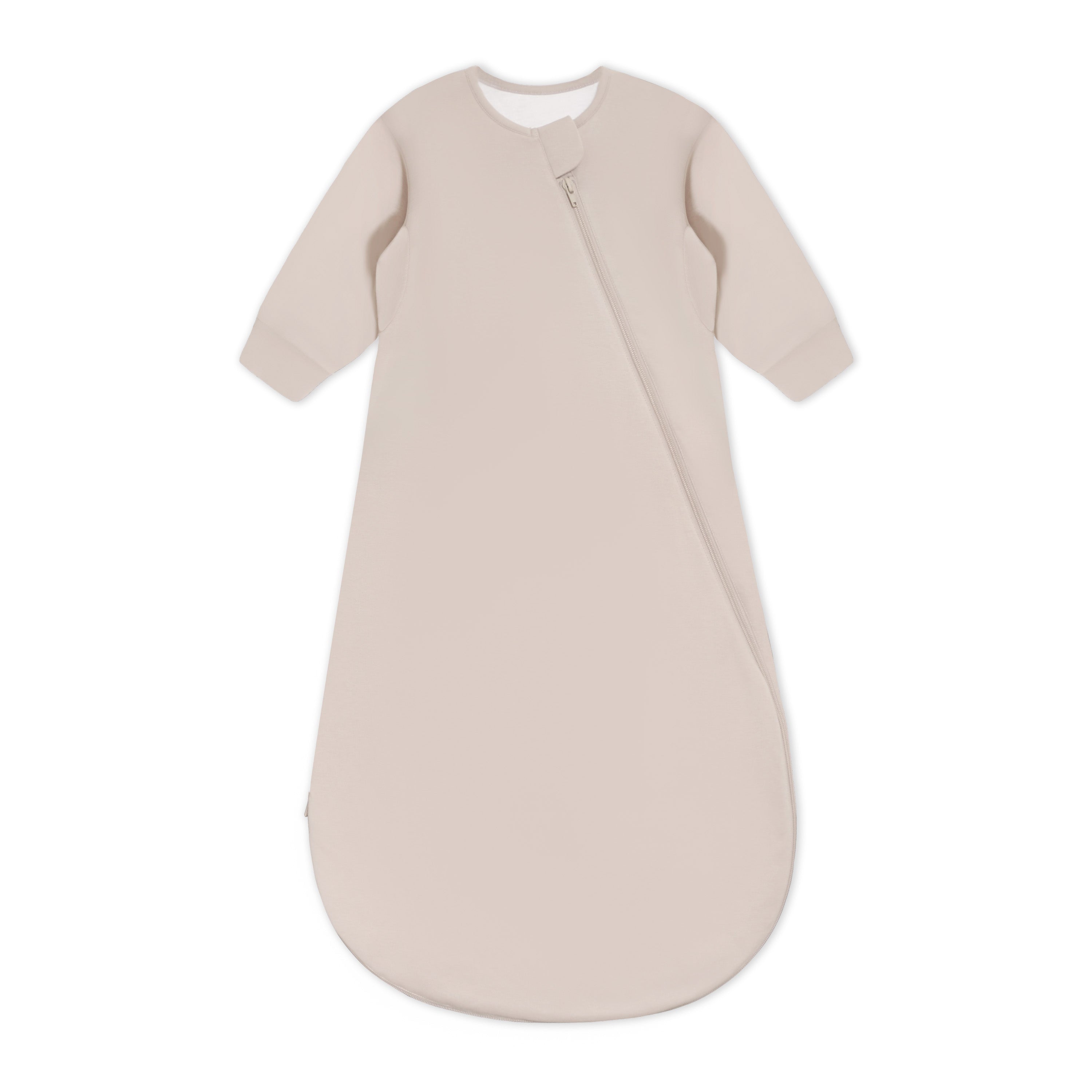 Organic Cotton & Camel Wool Long Sleeve Sleep Sack 1.0 TOG - Dusty Pink