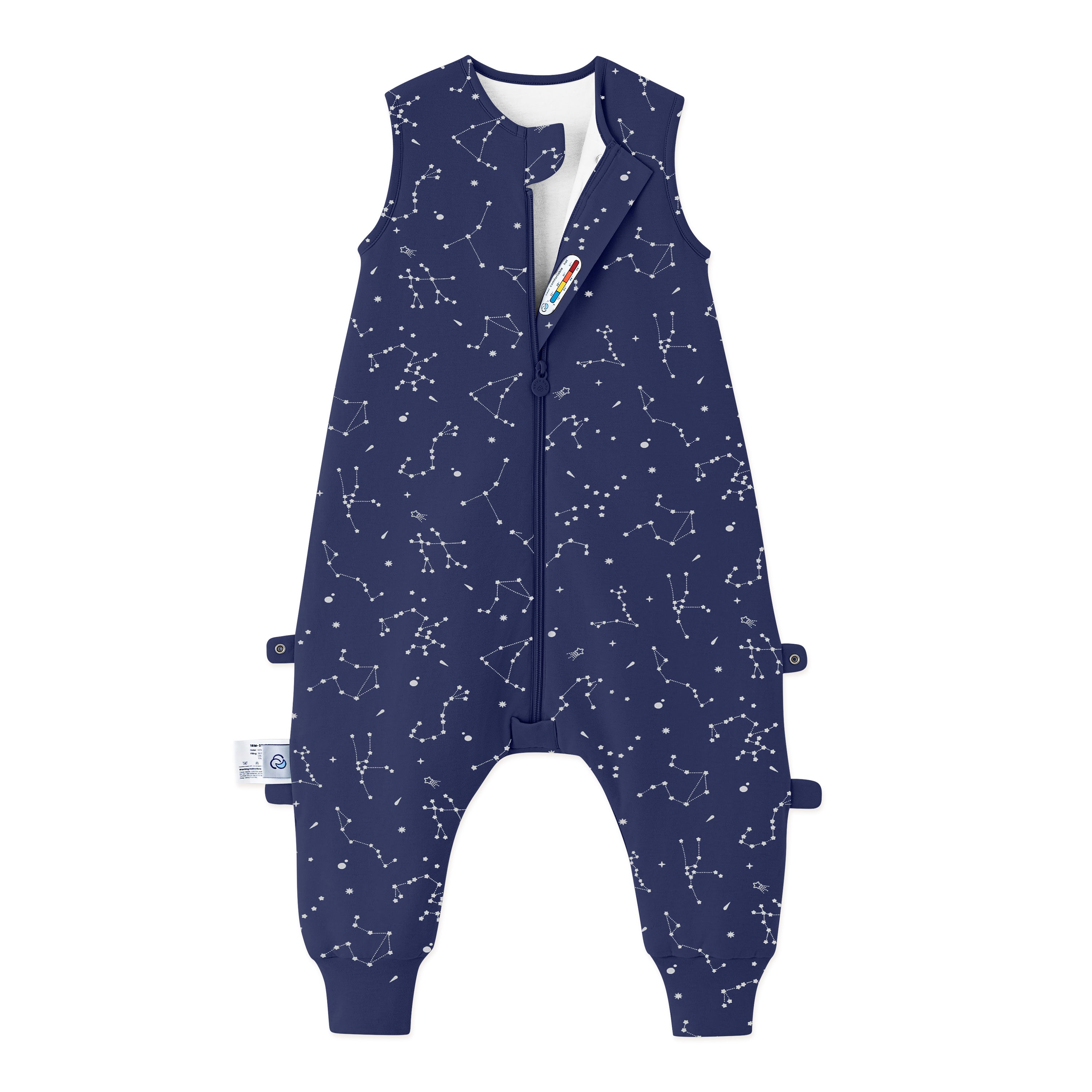 Wool Baby Sleep Sack With Feet Holes Camel Wool Sleeveless