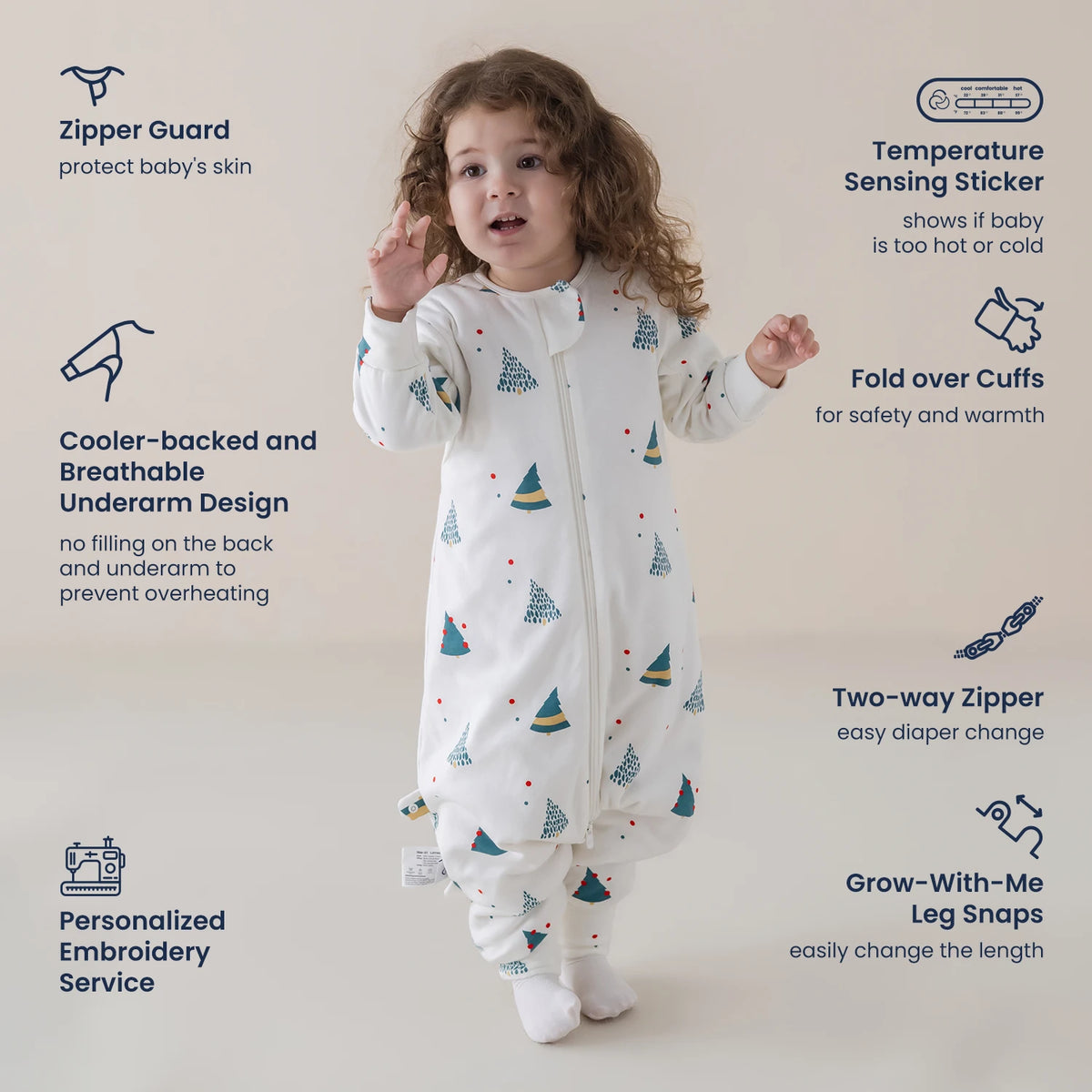 long-sleeve-sleep-sack-walker-1-0-tog-organic-cotton-camel-wool-dot-tree