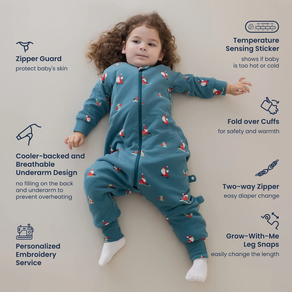 long-sleeve-sleep-sack-walker-1-0-tog-organic-cotton-camel-wool-skiing-santa