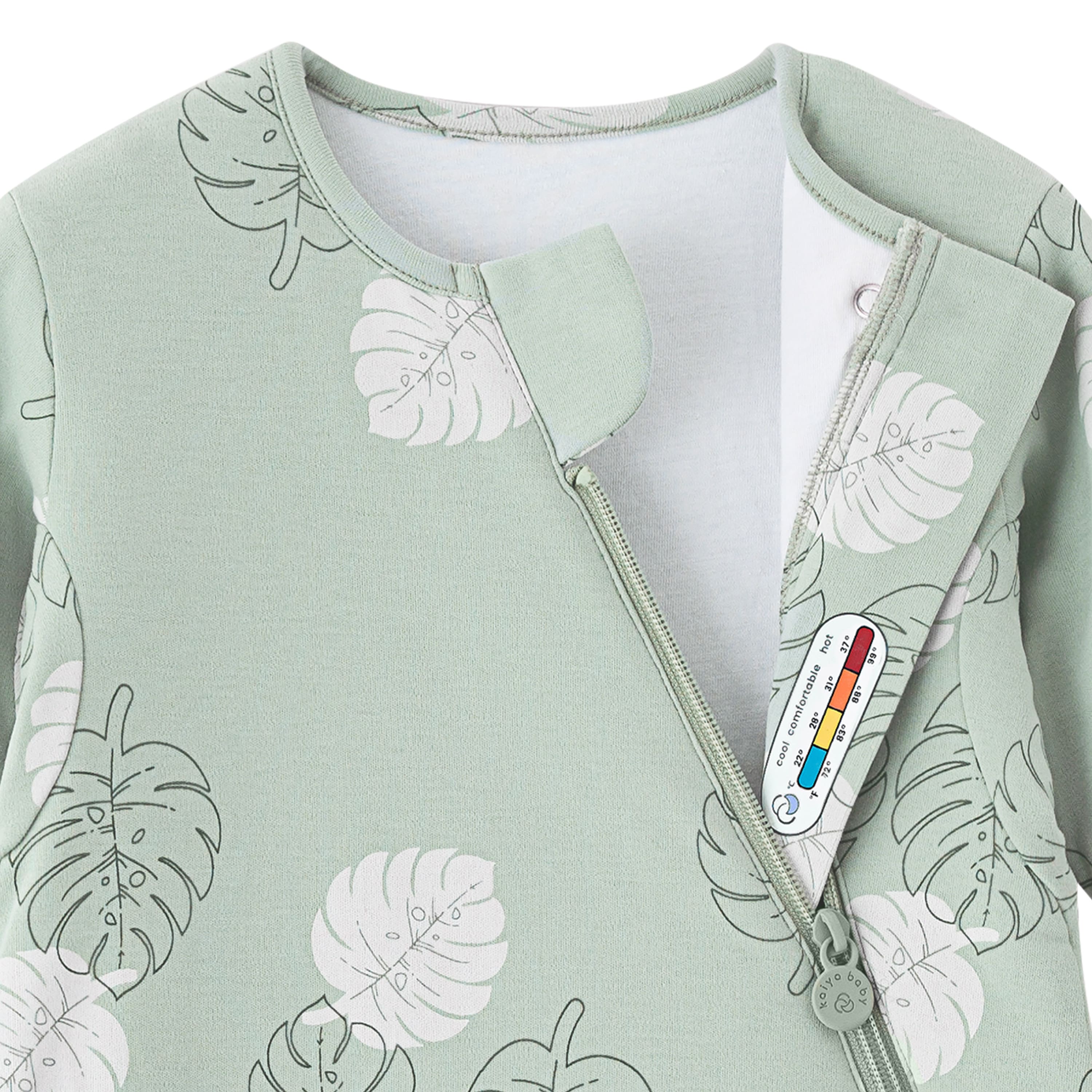 Organic Cotton & Camel Wool Long Sleeve Sleep Sack 2.5 TOG - Moonlit sticker
