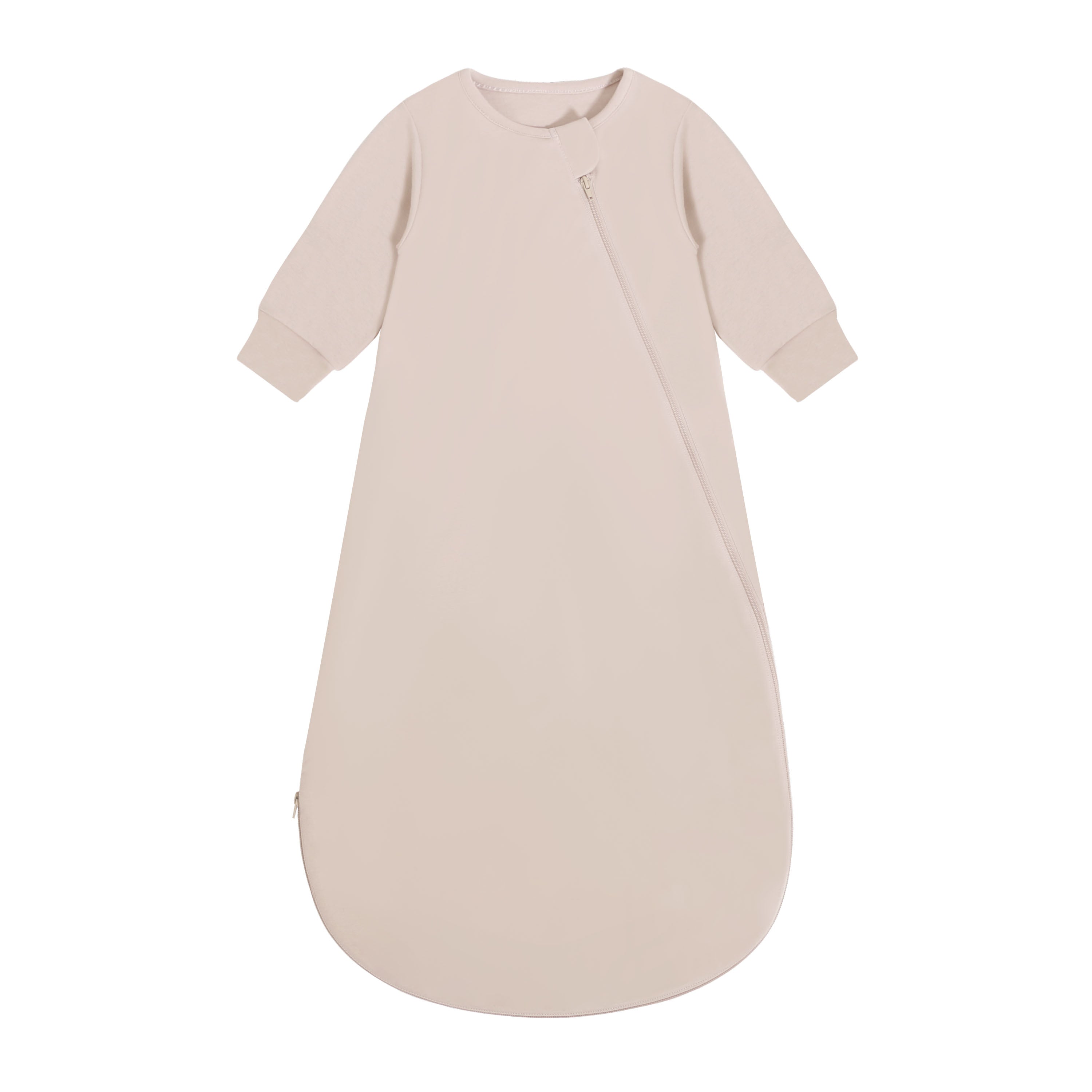 Camel Wool Winter Sleep Sack With Arms 3.5 TOG - Dusty Pink