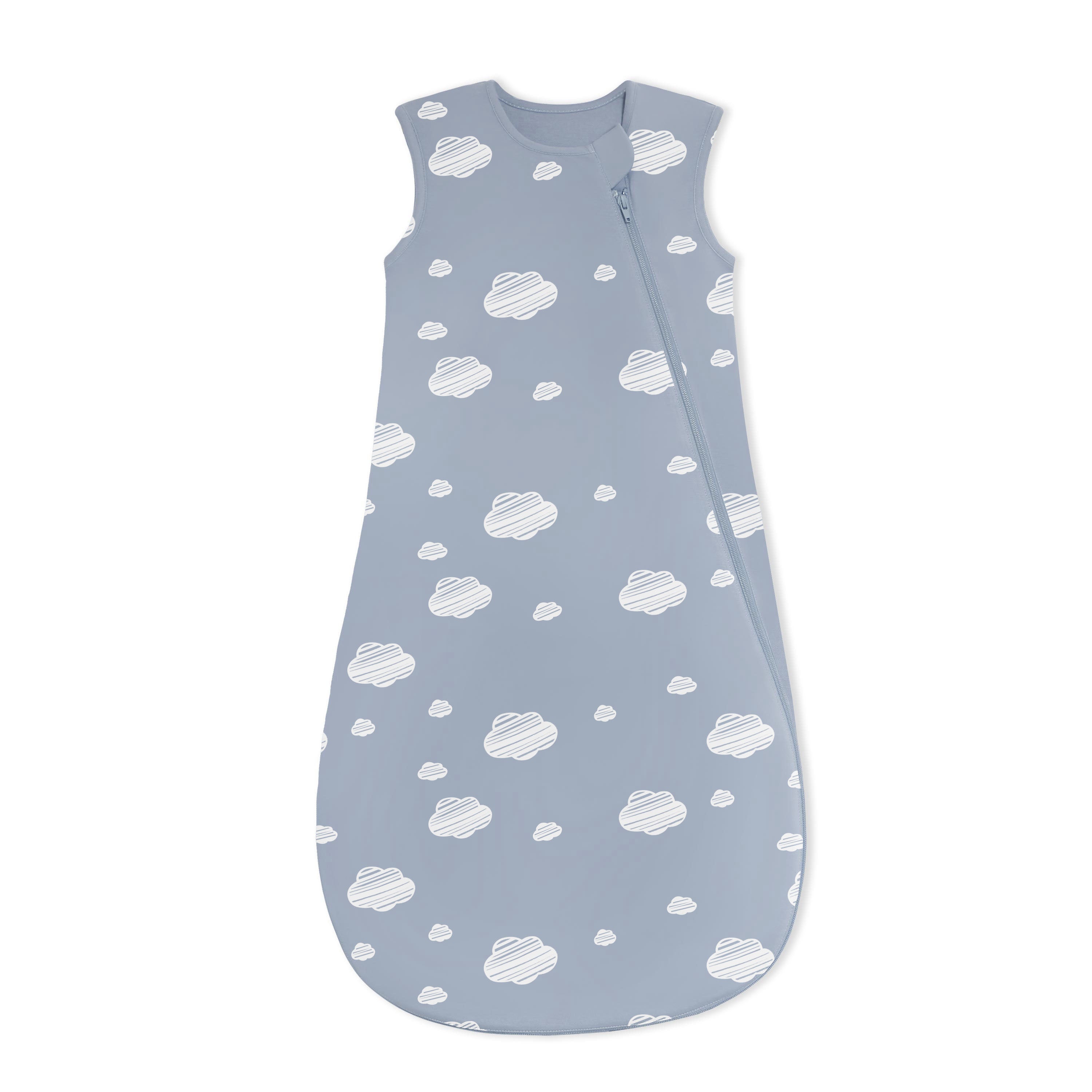 Organic Sleeveless Sleep Sack 0.5 TOG - Blue Sky