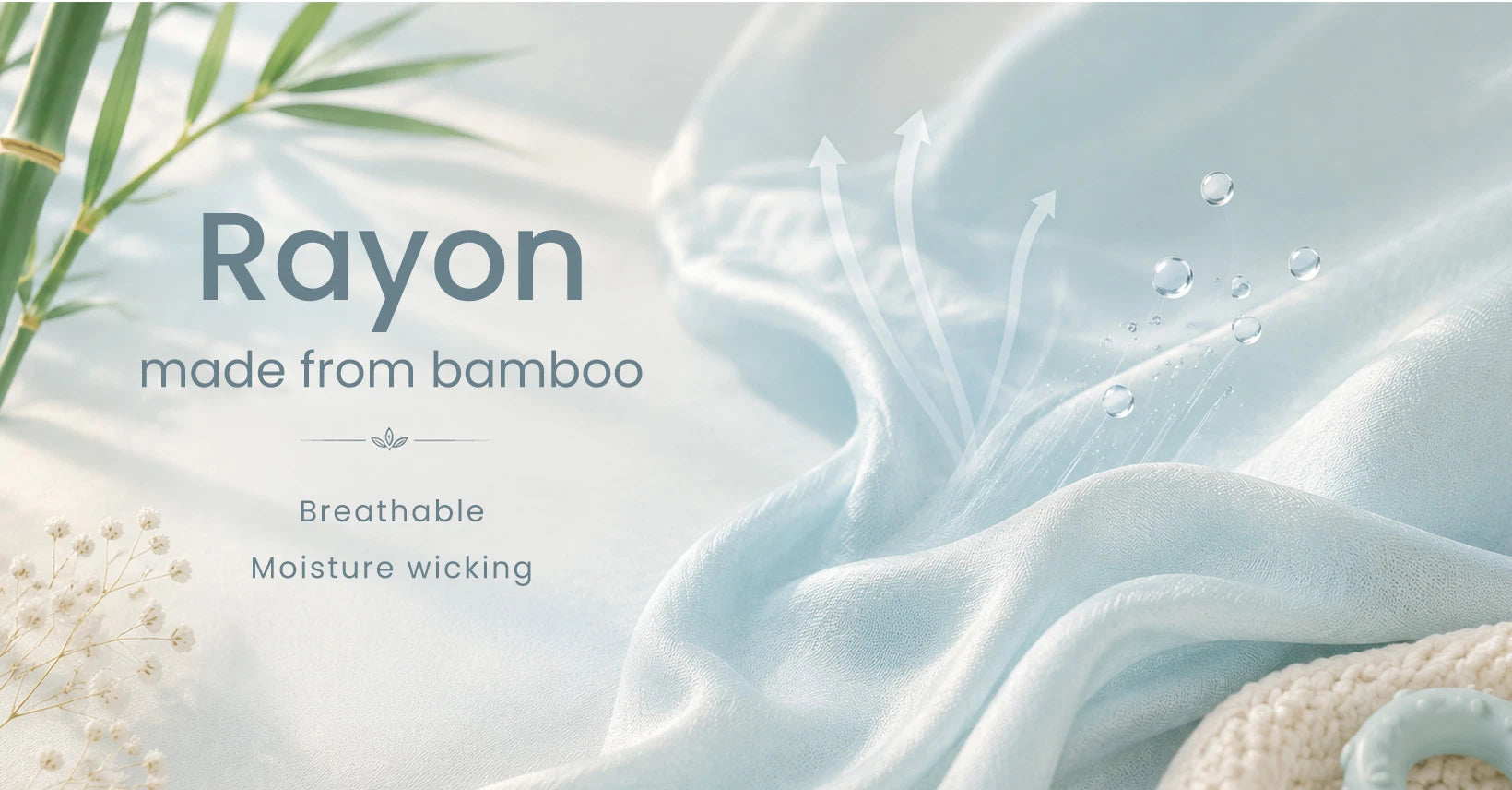 rayon from bamboo for baby sleep sack
