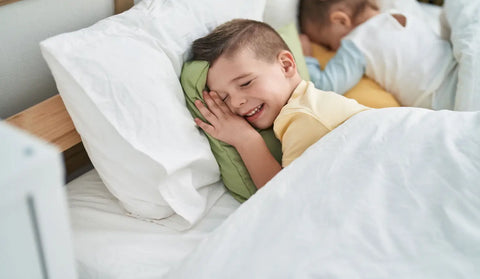 sleeping boy