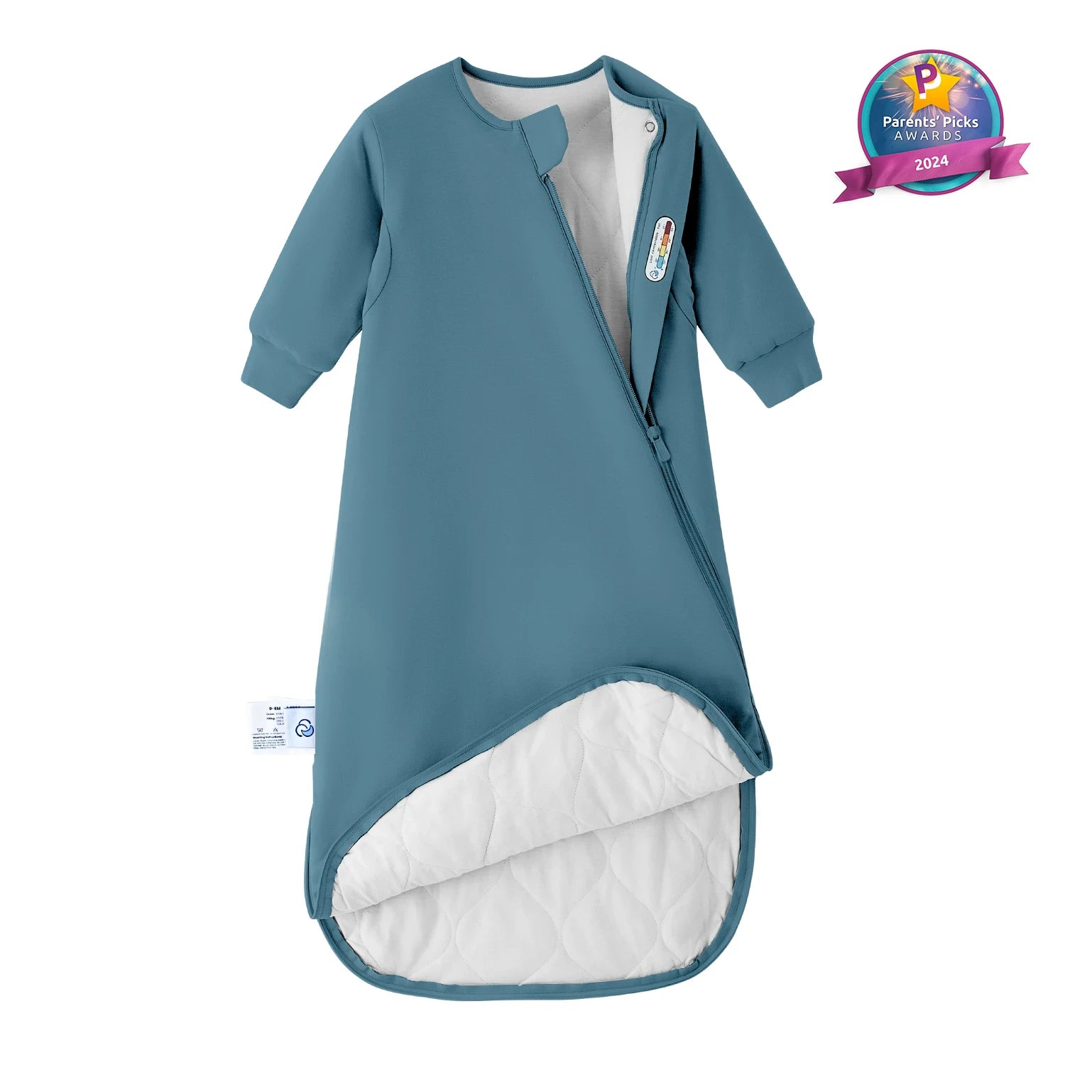 warm-long-sleeve-sleep-sack-2-5-tog-organic-cotton-camel-wool-forest-green