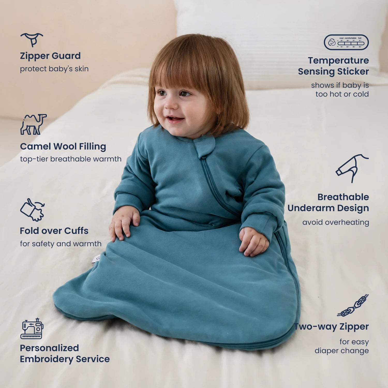 warm-long-sleeve-sleep-sack-2-5-tog-organic-cotton-camel-wool-forest-green