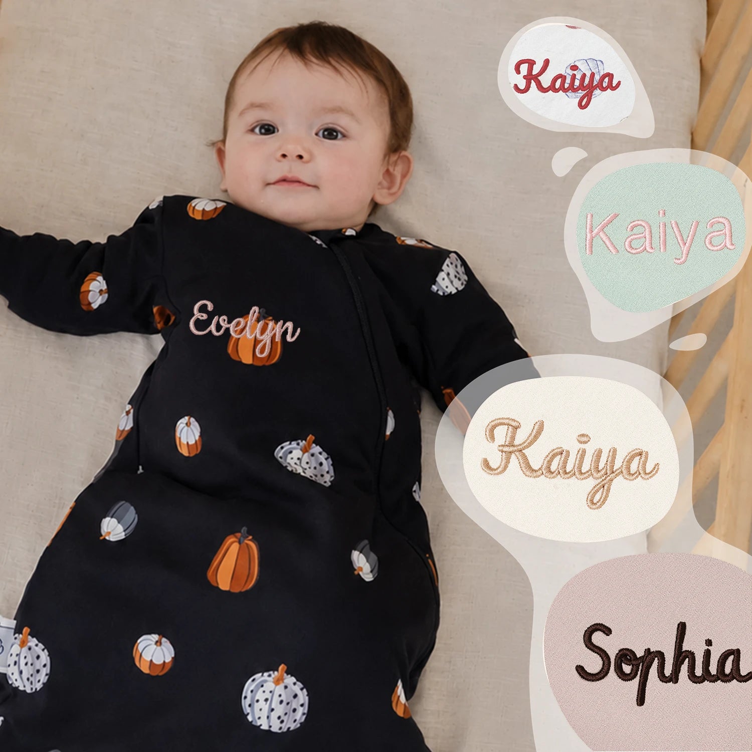 warm-long-sleeve-sleep-sack-2-5-tog-organic-cotton-camel-wool-pumpkin-dots