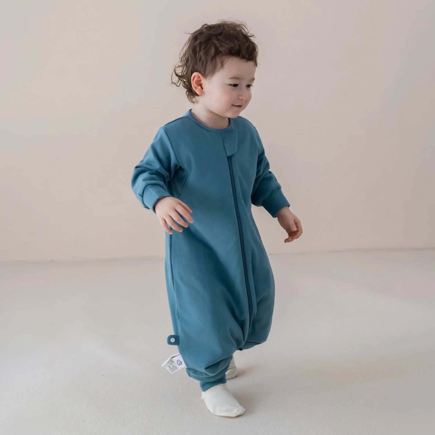 warm-long-sleeve-sleep-sack-walker-2-5-tog-organic-cotton-camel-wool-forest-green