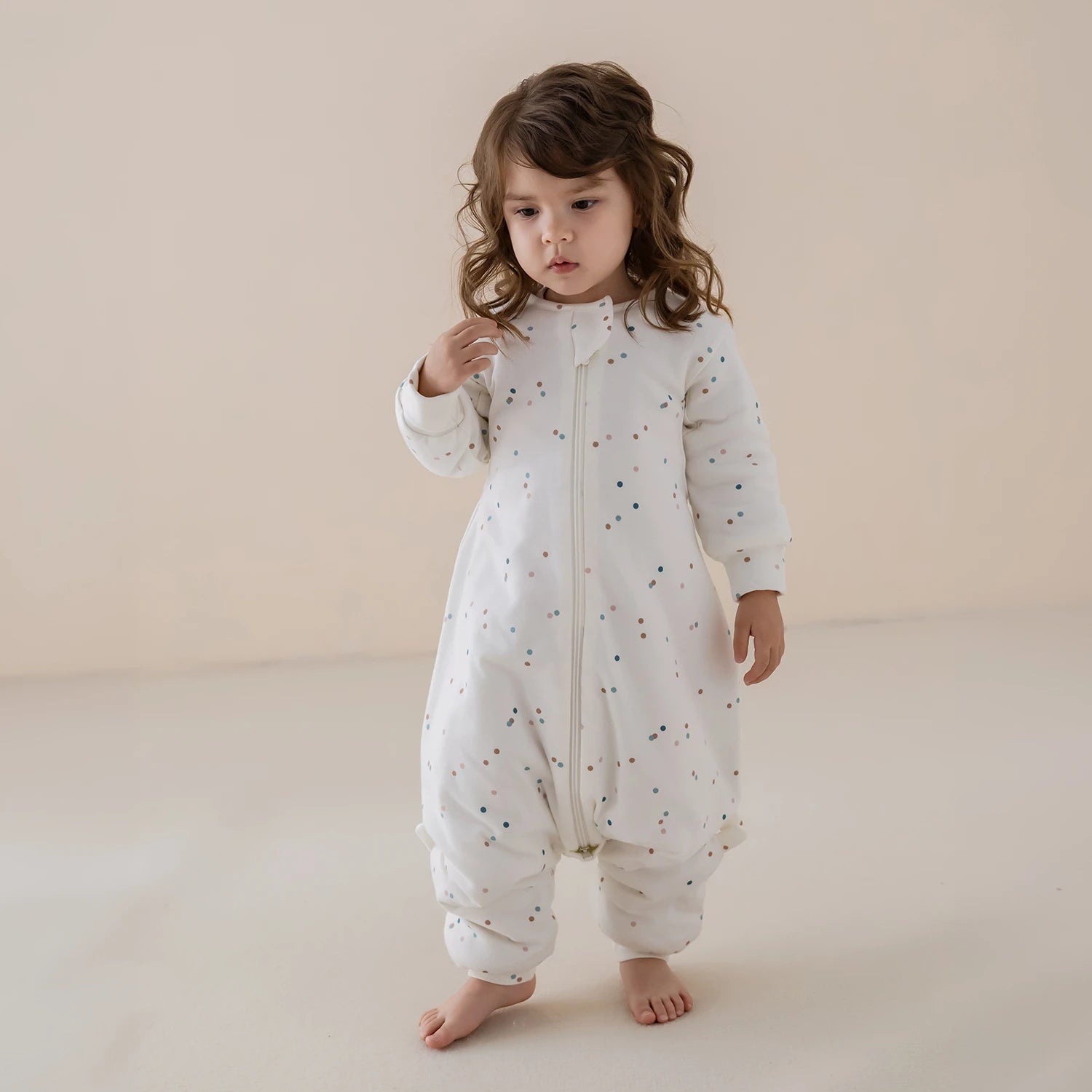 warm-long-sleeve-sleep-sack-walker-2-5-tog-organic-cotton-camel-wool-spark-dots