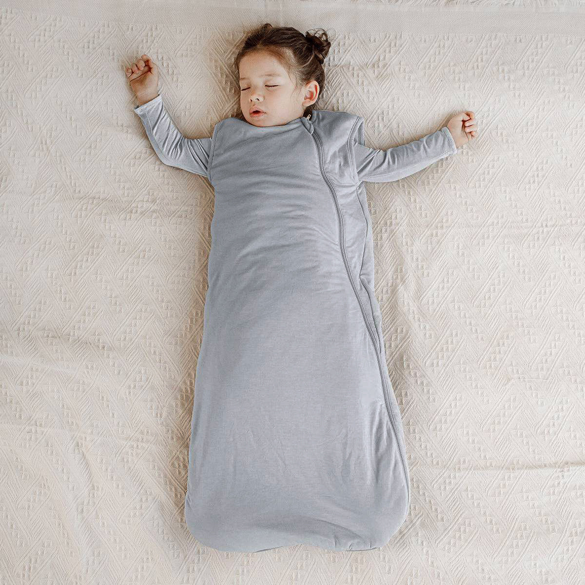 Kaiya Baby - Baby Bamboo Quilted Sleeveless Sleep Sack TOG 1.0 - Space Grey