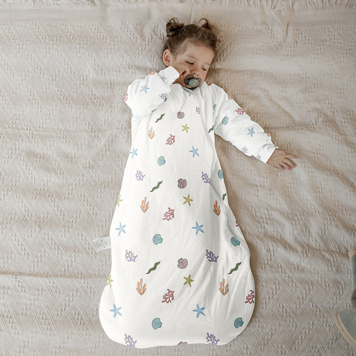 Weighted Sleep Sack With Sleeves 2.5 TOG - Undersea